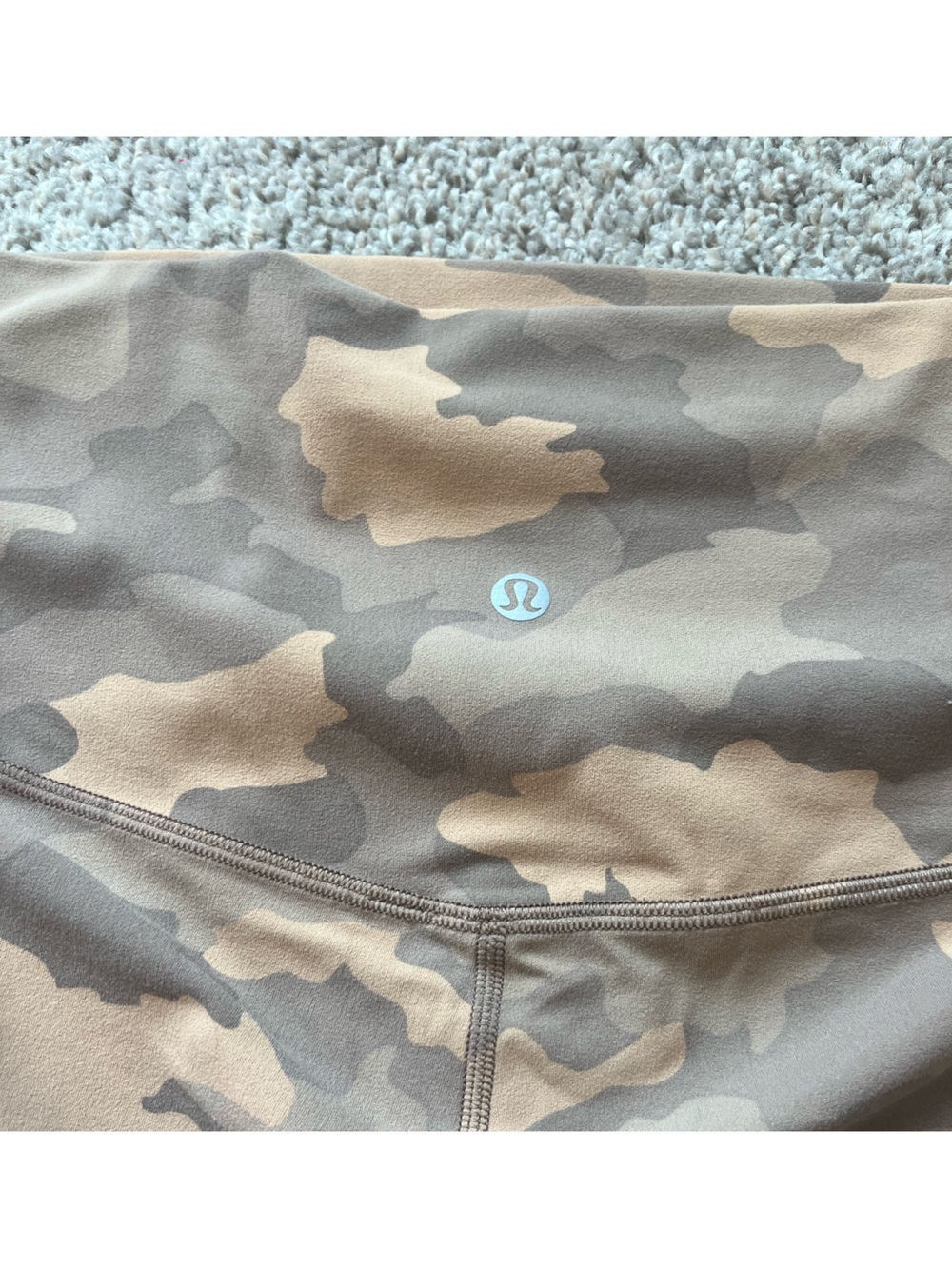 Lululemon Camo Leggings size 14